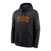 USC Trojans Men's Nike Black Arch Club Fleece Pullover Hoodie